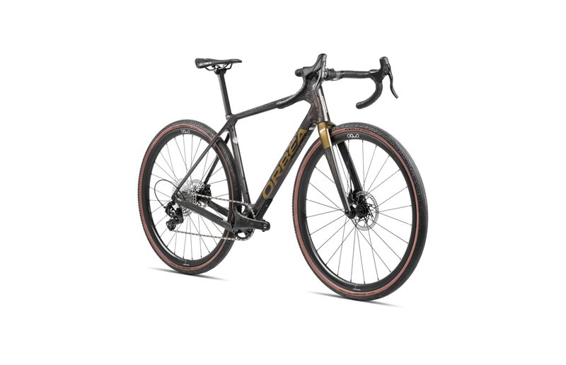 Orbea Gravel Bike Terra M20iteam Cosmic Carbon View-Metallic Olive G