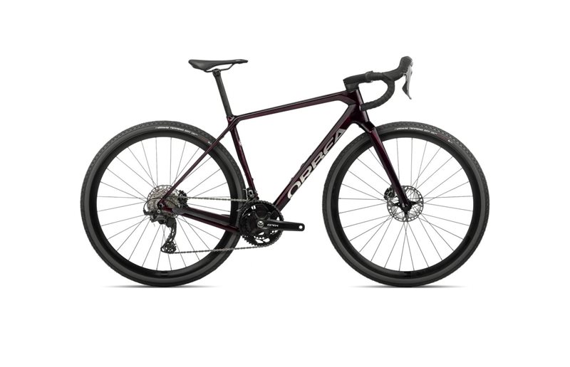 Gravel pyörä Orbea Terra M20TEAM Wine Red Carbon View