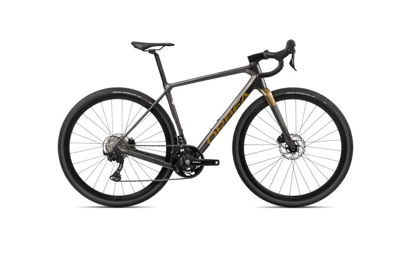 Orbea Gravel Bike Terra M30Team Cosmic Carbon View-Metallic Olive G