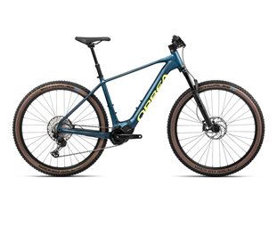 Sähkömaastopyörä Orbea Urrun 10 Borealis Blue Matt/Luminous Yellow Gloss