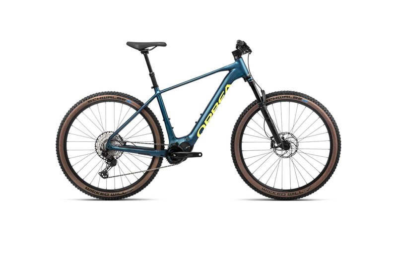Sähkömaastopyörä Orbea Urrun 10 Borealis Blue Matt/Luminous Yellow Gloss