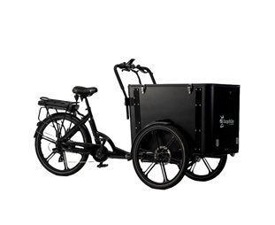 Cargobike Lådcykel Flex Box Black