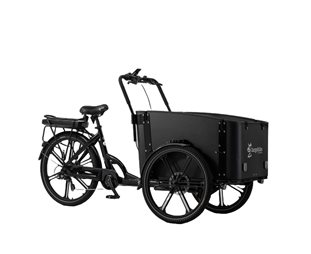 Cargobike Lådcykel Flex Black