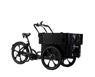 Cargobike Lådcykel DeLight Kindergarten Black