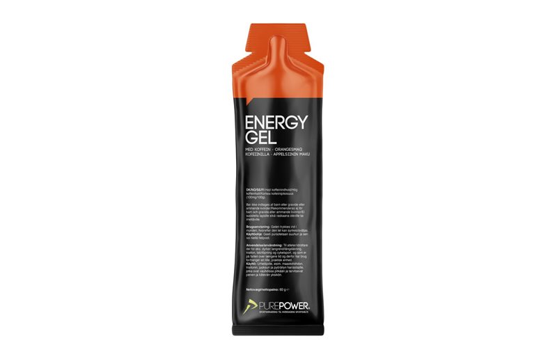 Purepower Energy Gel Caffeine 60g Orange