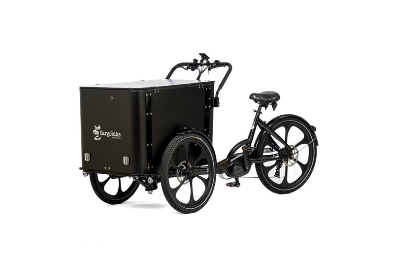 Cargobike Lådcykel DeLight Box Black