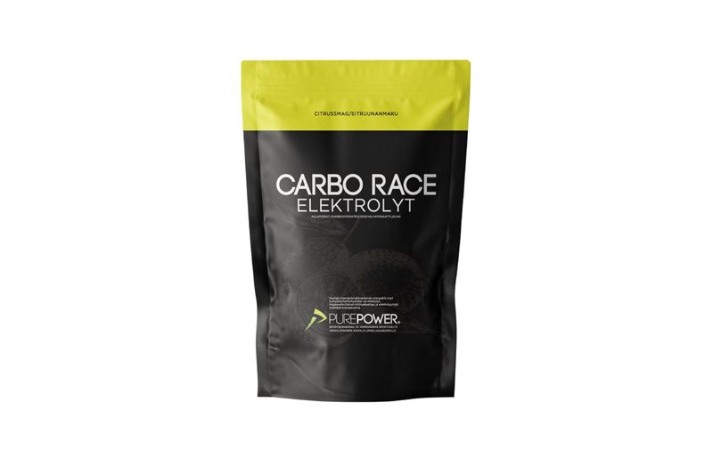 PurePower Urheilujuoma Carbo Race Elektrolyytti Sitrus 1kg