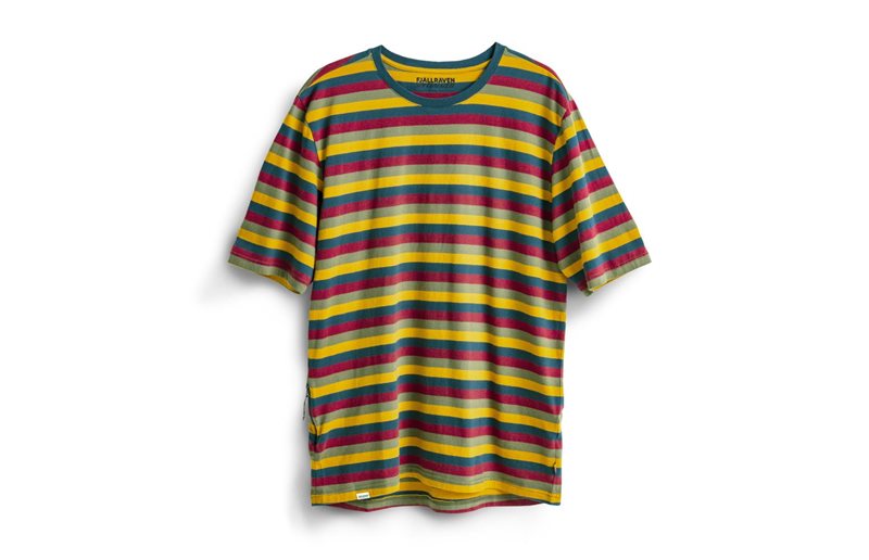 Fjällräven Specialized Cotton Striped T-shirt M Flag Stripe