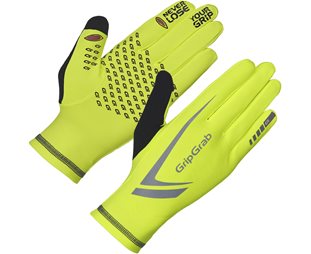 Gripgrab Löparhandskar Gripgrab Running Expert Hi-Vis Winter Touchscreen Hi-Vis Gul