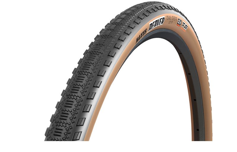 Maxxis Cykeldæk Reaver 120tpi EXO/TR/TANWALL 45-622 Black/Brown