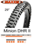 Pyöränrengas Maxxis Minion DHR II 120x2tpi DD/TR Taitettava 61-622 MUSTA