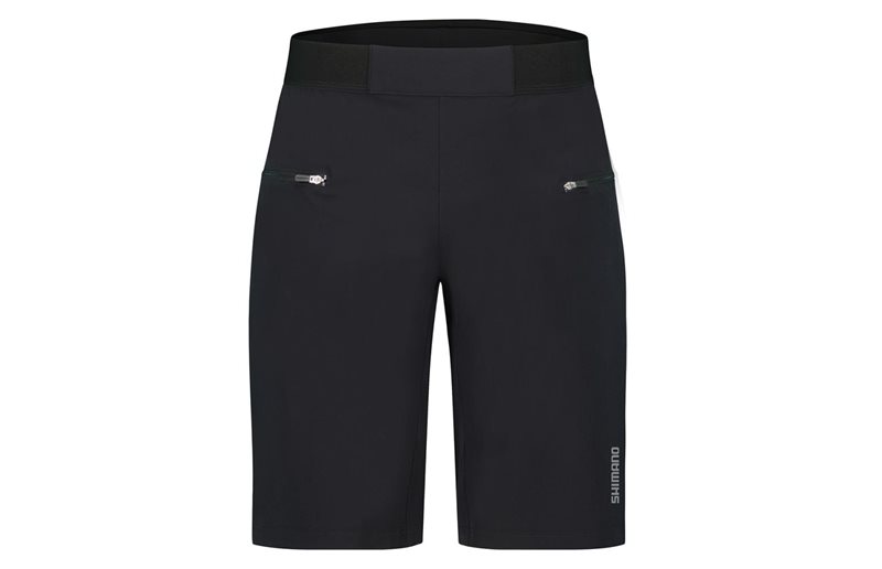 Shimano Naisten pyöräilyshortsit Inizio Trailshorts Musta