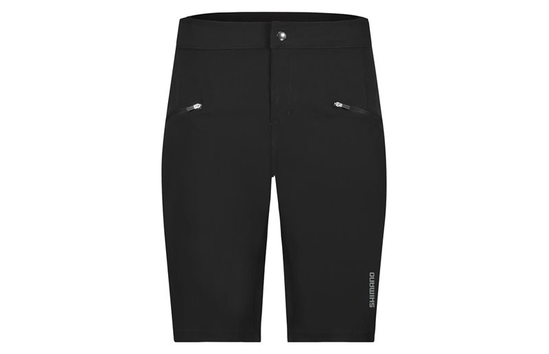 Shimano Pyöräilyshortsit Inizio Trailshorts W/O Liner Musta