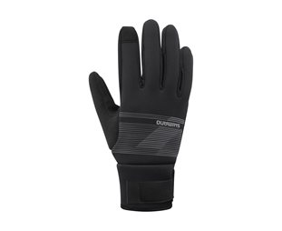 Shimano Pyöräilyhanskat Winter Windbreak Thermal Gloves Harmaa