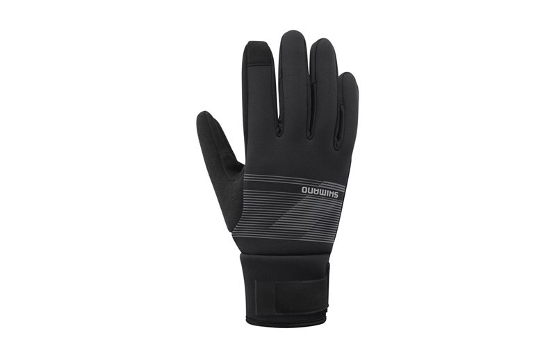 Shimano Cykelhandskar Winter Windbreak Thermal Gloves Grey