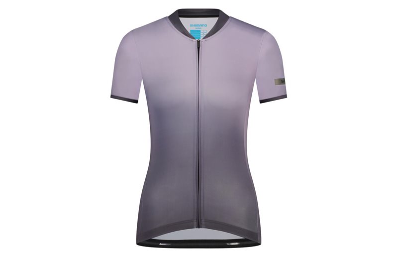 Shimano Naisten pyöräilypaita Evolve Avventura SS Jersey Violetti
