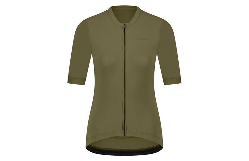 Shimano Naisten pyöräilypaita Futuro SS Jersey Ruskea