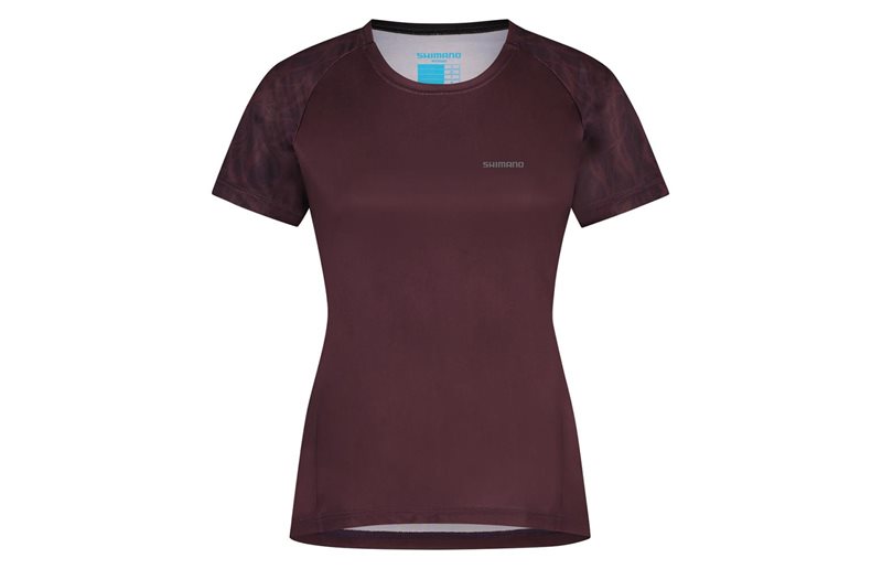 Shimano Naisten pyöräilypaita Sentiero Saiko SS Jersey Violetti/Aprikoosi