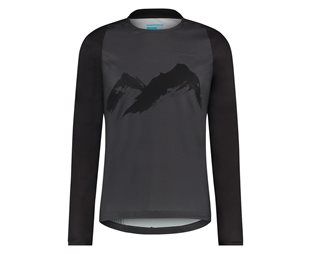 Shimano Pyöräilypaita Foresta Fujimi LS Jersey Musta