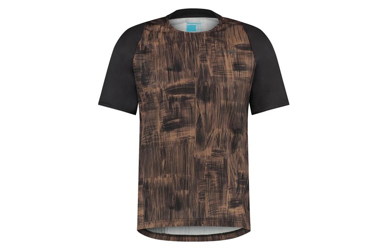 Shimano Pyöräilypaita Foresta Fujimi SS Jersey Ruskea