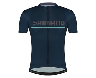 Shimano Cykeltröja Logo S.S. Jersey Marine Blue