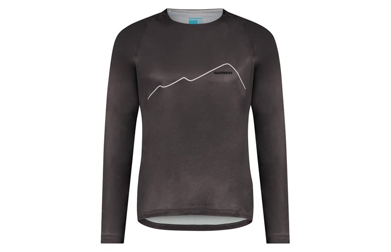 Shimano Pyöräilypaita Sentiero Myoko LS Jersey Harmaa