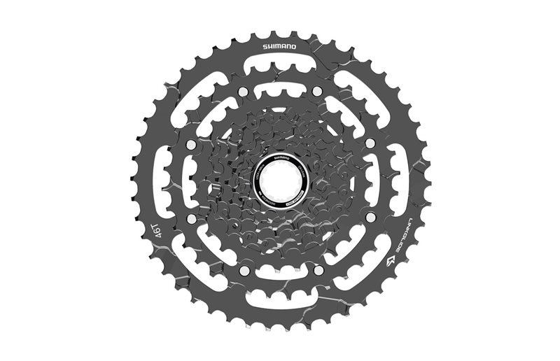 Kasetti Shimano Cues LG300 LINKGLIDE 9-vaihteinen 11-46T