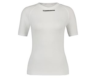 Shimano Underställ Dam Vertex S.S. Base Layer White