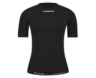 Shimano Underställ Vertex S.S. Base Layer Black