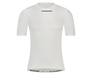 Shimano Aluskerrasto Vertex S.S. Base Layer Valkoinen