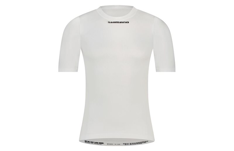 Shimano Aluskerrasto Vertex S.S. Base Layer Valkoinen