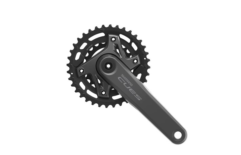 Shimano Crankset Cues FC-U6000-2B 2x9/10/11-speed w/o Chain Guard