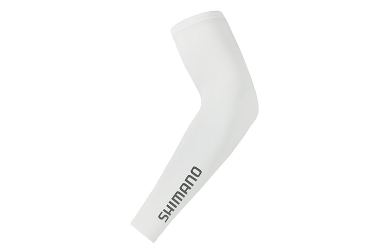 Shimano Armvärmare Vertex Sun Block Sleeves White