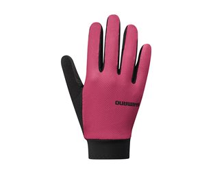 Shimano Naisten pyöräilyhanskat Explorer FF Gloves Punainen