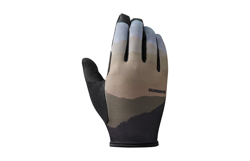 Shimano Pyöräilyhanskat Trail Gloves Vaaleanruskea