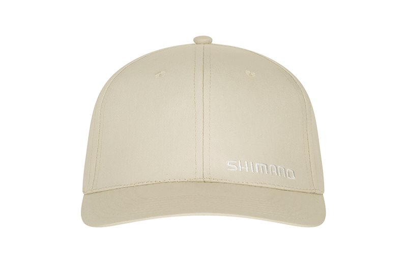 Shimano Keps Flat Bill Cap Beige