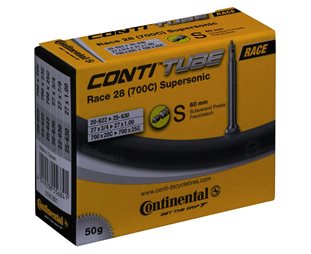 Cykelslange Continental Race Tube Supersonic 20/25-622/630 Racerventil 60 mm
