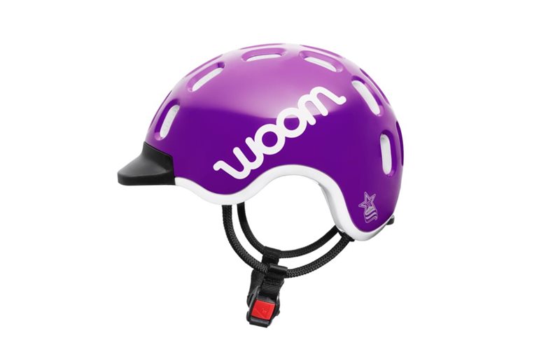 Lasten pyöräilykypärä Woom Junior Purple