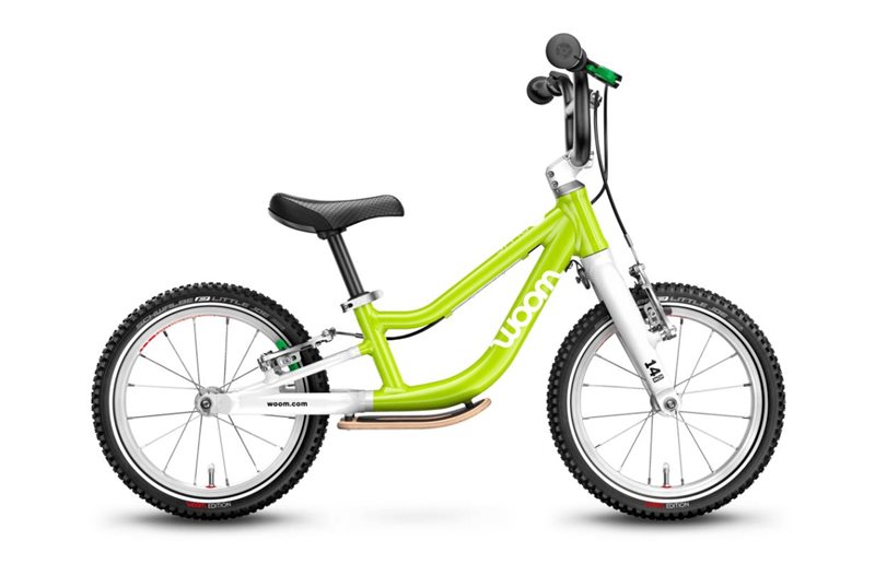 Potkupyörä Woom 1+ Lime