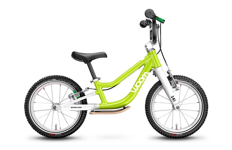 Woom 1+ Balance Bike Lime