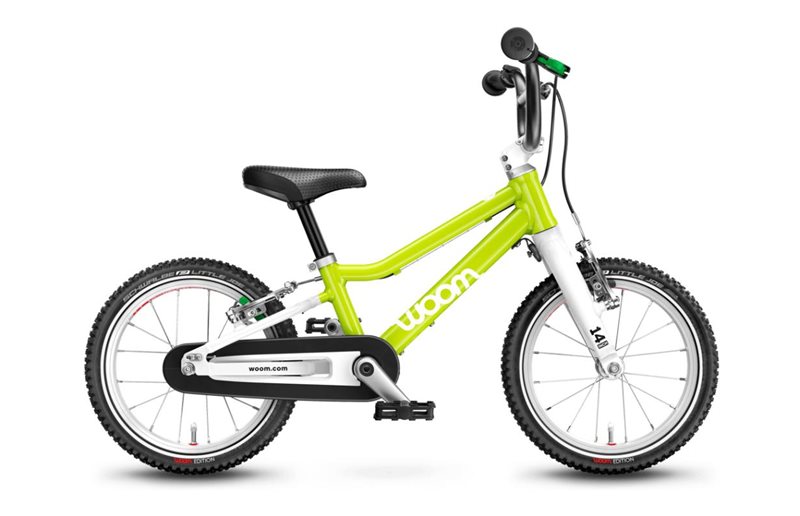 Woom 2 børnecykel Lime
