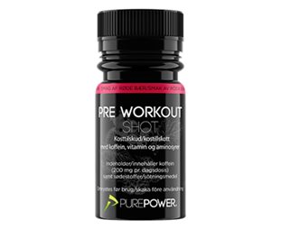 Purepower Pre-Workout PWO Shot 60 ml