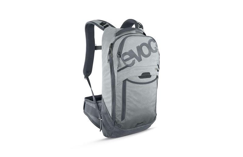 Pyöräilyreppu EVOC Trail Pro 10L Stone/Carbon Harmaa