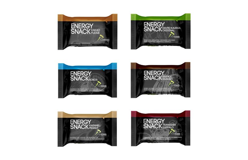 PurePower Energiapatukka Variety 6-pack Makulajitelma