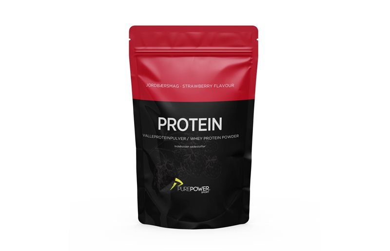 Purepower Proteinpulver Jordbær 400g