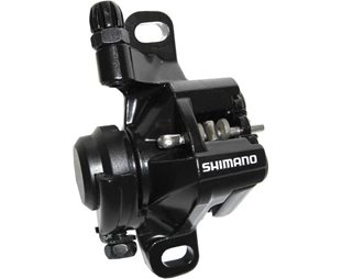 Skivebremse Shimano BR-M375 foran eller bag sort