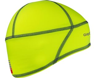 GripGrab Thermo Hi-Vis Vår-Höst hjälmmössa Yellow Hi-Vis