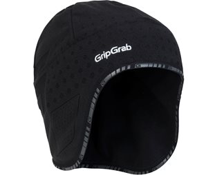 GripGrab Aviator Vindtät Vinterhjälmmössa Black