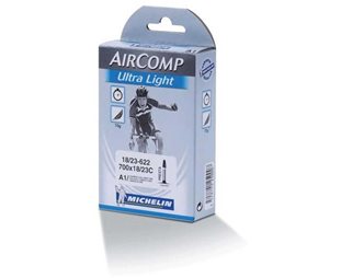 Michelin Cykelslang Aircomp Ultralight B1 18/23-571 Presta 40mm