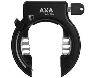 Axa Ramlås Solid Plus Musta, ilman pakkausta